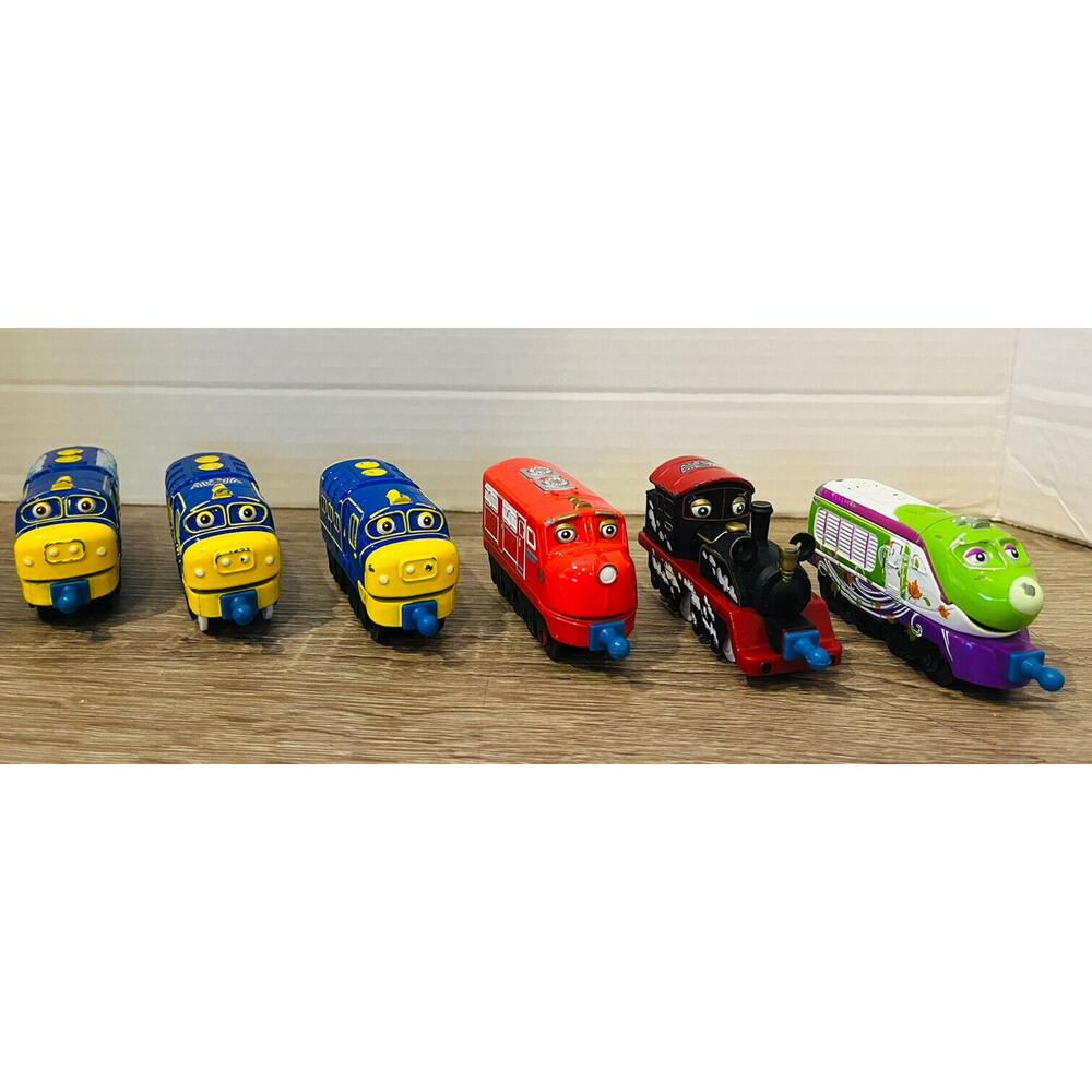 Chuggington Railway Train Engine Lot of 6  Brewster, Pete, Koko, Wilson